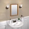 Zenith Metal Zenna Home 21-3/4 in. H X 16.13 in. W X 4.5 in. D Rectangle Oak Medicine Cabinet K268 - alternate 5